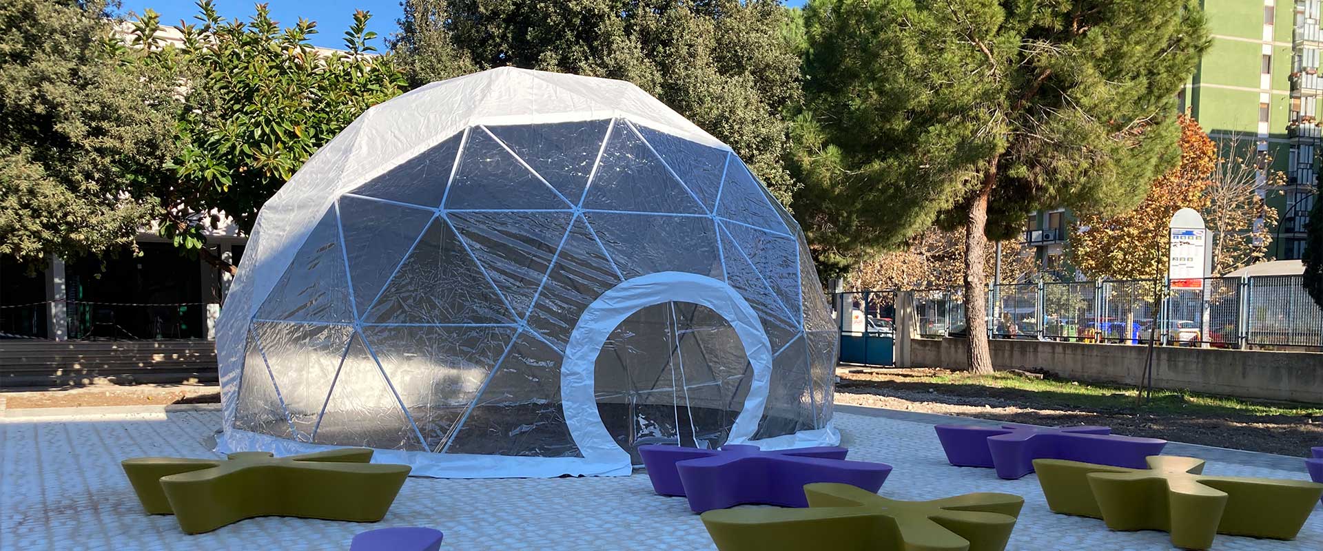 Foto progetto Scuola Leonida – Spazi Esterni