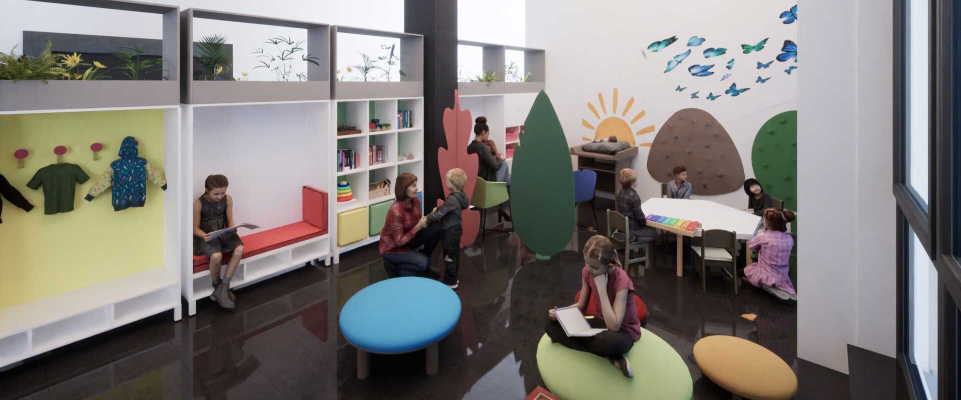 Foto progetto Area Ludica Tribunale di Taranto